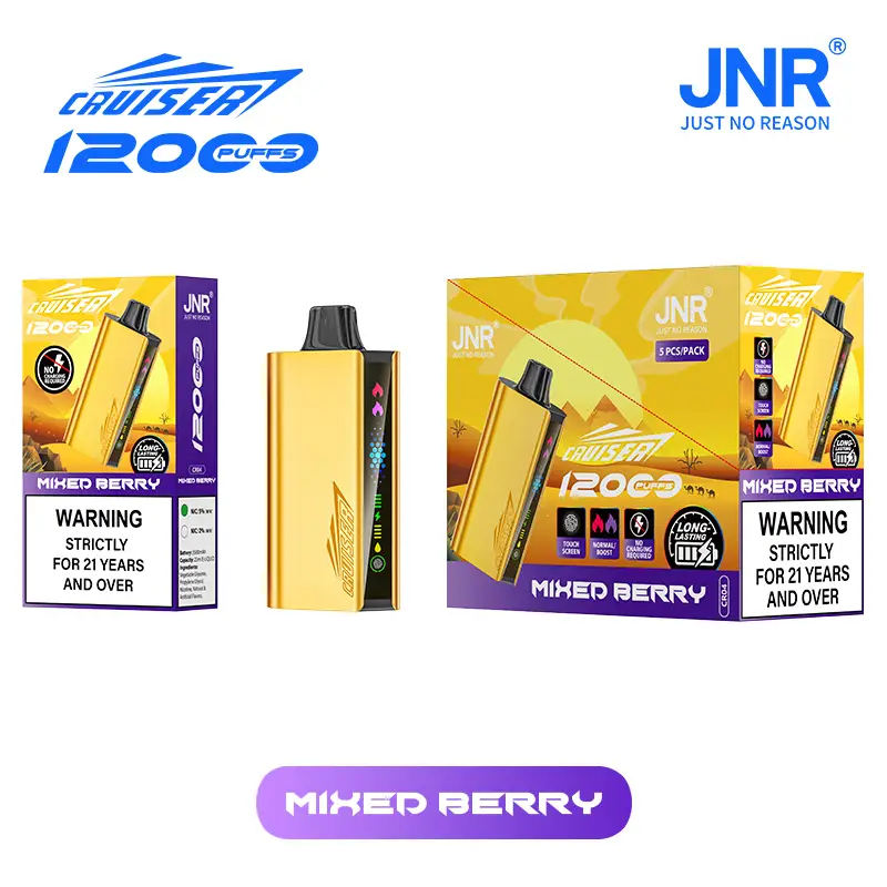 Free shipping|JNR Cruiser 12K Puffs | Buy 5/10/20/30 Packs | As Low As 49AU Each