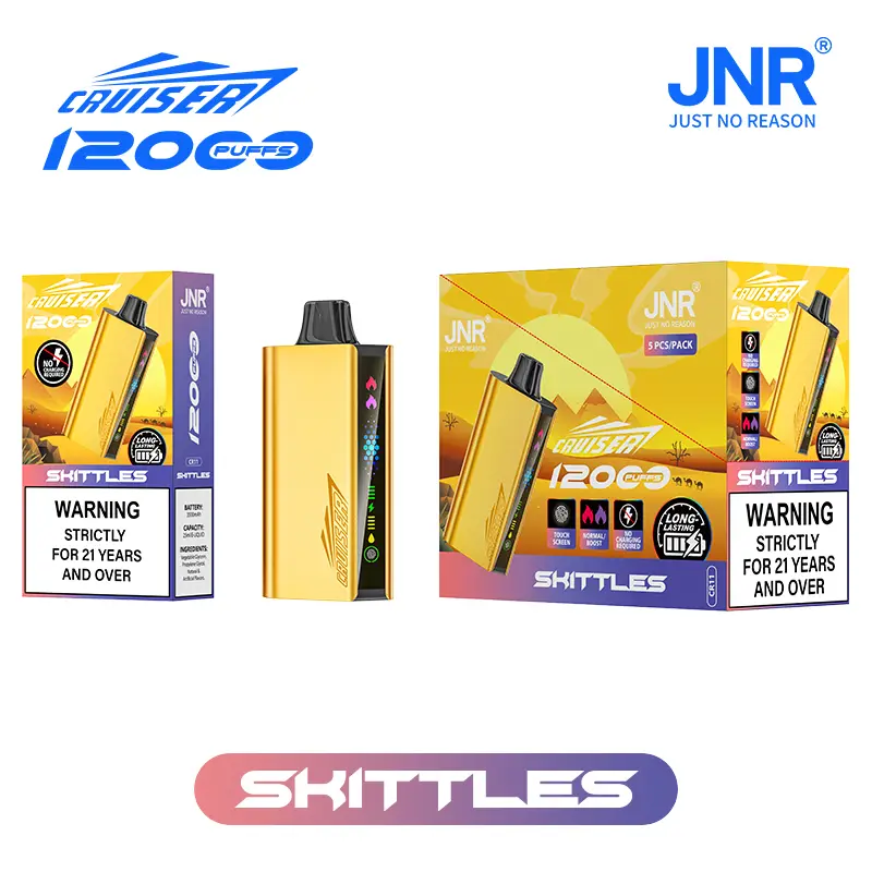 Free shipping|JNR Cruiser 12K Puffs | Buy 5/10/20/30 Packs | As Low As 49AU Each